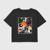 Kids Power Puff Girls Graphic Boxy Crop Tee