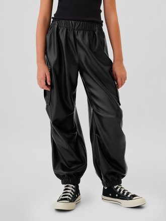 Kids Pull-On Cargo Parachute Pants