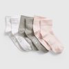 Kids Quarter Crew Socks (3-Pack)