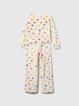 Kids Recycled Cozy Cropped PJ Set