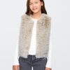 Kids Recycled Faux Fur Vest
