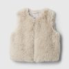 Kids Recycled Faux Fur Vest