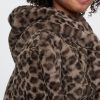 Kids Recycled Leopard Faux Fur Jacket