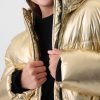 Kids Recycled Metallic Puffer Jacket