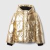 Kids Recycled Metallic Puffer Jacket