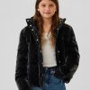 Kids Recycled Metallic Puffer Jacket