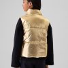 Kids Recycled Metallic Puffer Vest Kids Recycled Metallic Puffer Vest
