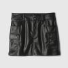 Kids Recycled Vegan Leather Cargo Skirt