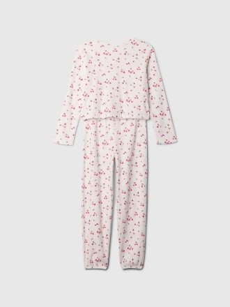 Kids Recycled Waffle PJ Set
