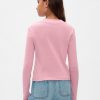 Kids Rib Mockneck T-Shirt