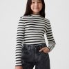 Kids Rib Mockneck T-Shirt