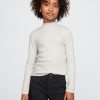 Kids Rib Mockneck T-Shirt