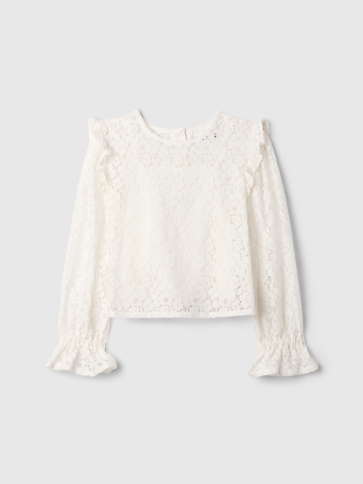 Kids Ruffle Lace Top Kids Ruffle Lace Top