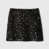 Kids Sequin Velvet Mini Skirt