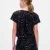 Kids Sequin Velvet Top