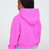 Kids Sherpa Cropped Hoodie