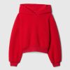 Kids Sherpa Cropped Hoodie