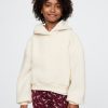 Kids Sherpa Cropped Hoodie