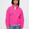 Kids Sherpa Half-Zip Pullover