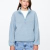Kids Sherpa Half-Zip Pullover