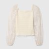 Kids Smocked Puff Sleeve Top