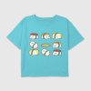 Kids Sushi Graphic Boxy Crop Tee