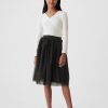 Kids Tulle Midi Skirt