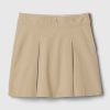 Kids Uniform Pleated Khaki Skort
