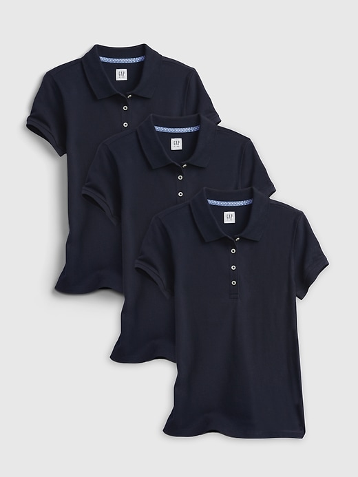 Kids Uniform Polo Shirt (3-Pack) Kids Uniform Polo Shirt (3-Pack)