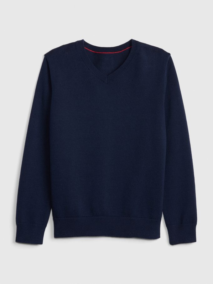 Kids Uniform V-Neck Sweater
