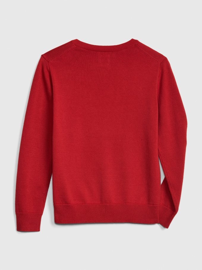 Kids Uniform V-Neck Sweater