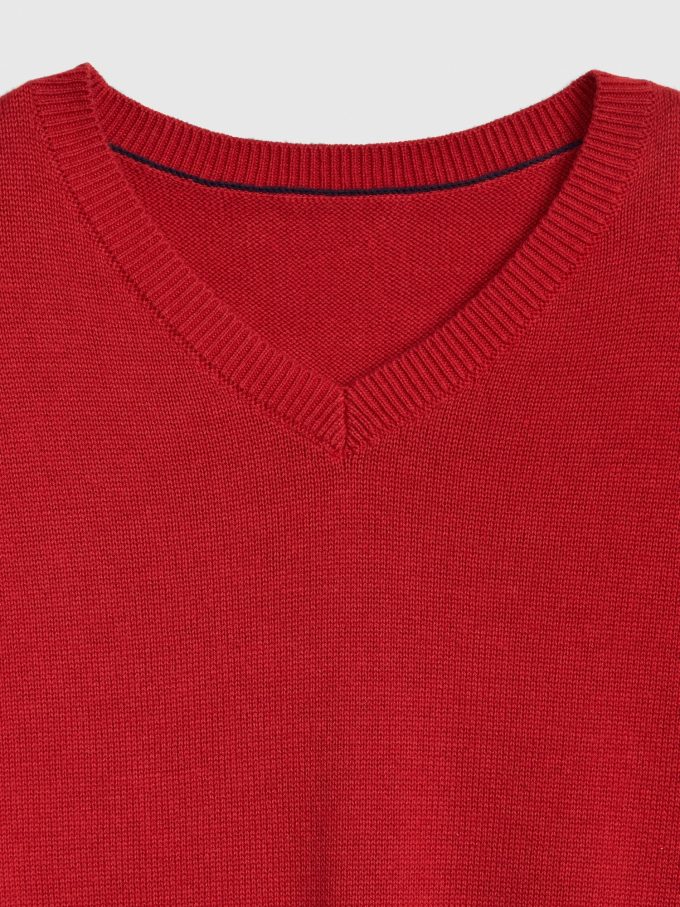 Kids Uniform V-Neck Sweater
