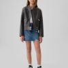 Kids Vegan Leather Moto Jacket