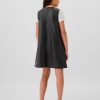 Kids Vegan Leather Shift Dress