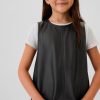 Kids Vegan Leather Shift Dress