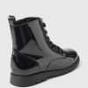 Kids Vegan Patent Leather Boots
