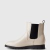 Kids Vegan Patent Leather Chelsea Boots