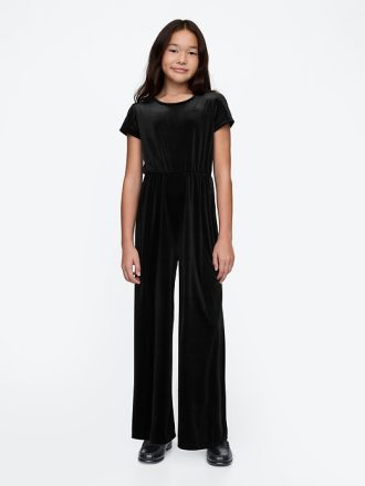 Kids Velour Jumpsuit