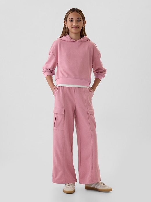 Kids Vintage Soft Cropped Hoodie Kids Vintage Soft Cropped Hoodie