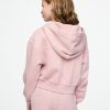 Kids Vintage Soft Cropped Zip Hoodie