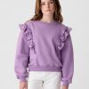 Kids Vintage Soft Ruffle Sweatshirt