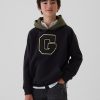 Kids Vintage Soft Varsity Hoodie