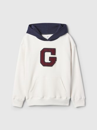Kids Vintage Soft Varsity Hoodie