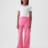 Kids Vintage Soft Wide-Leg Cargo Sweatpants