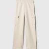 Kids Vintage Soft Wide-Leg Cargo Sweatpants