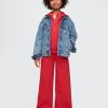Kids Vintage Soft Wide-Leg Sweatpants