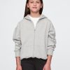 Kids Vintage Soft Zip Hoodie
