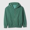 Kids Vintage Soft Zip Hoodie