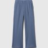 Kids Waffle-Knit Wide-Leg Pants