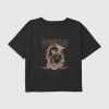 Kids Wednesday Portrait Graphic Boxy Crop Tee